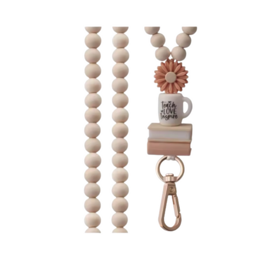 Teachie Collection - Coffee Lanyard