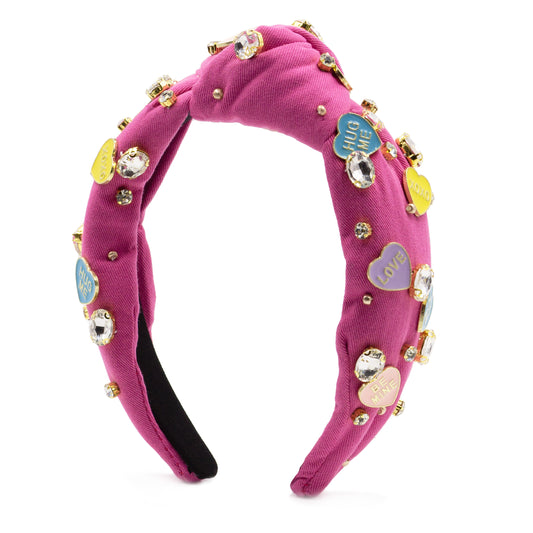 Tori Collection - Fuchsia Be Mine Headband