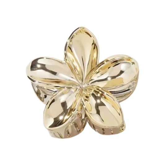 Twist Collection - Gold Fleur Clip