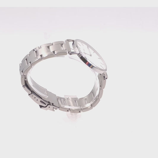 Tempus Collection - Silver Ashen Steel Watch