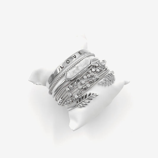 Silver Lainey Bracelet Stack (Featured Product)