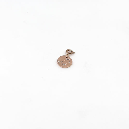 Maker Collection - Rose Gold Libra Zodiac Charm (Sep 23 - Oct 22) (Ambassador)