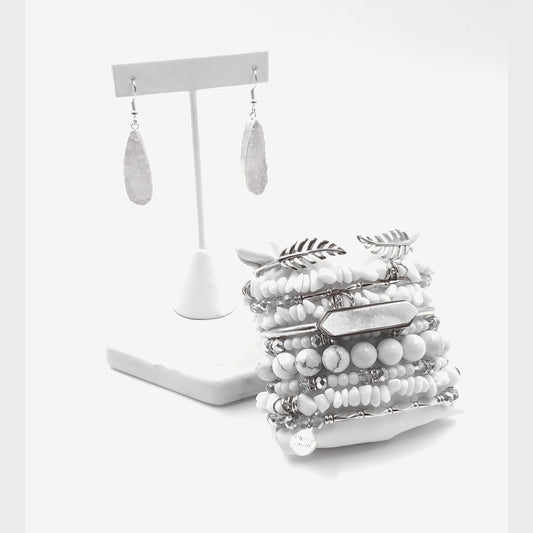 Silver Jenara Jewelry Set