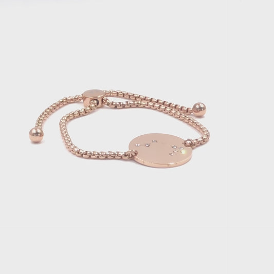 Zodiac Collection - Rose Gold Aries Bracelet (Mar 21 - Apr 19) (Ambassador)