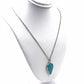 Ivy Collection - Silver Turquoise Necklace