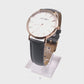 Tempus Collection - Rose Gold Ashen Gray Leather Watch (Ambassador)