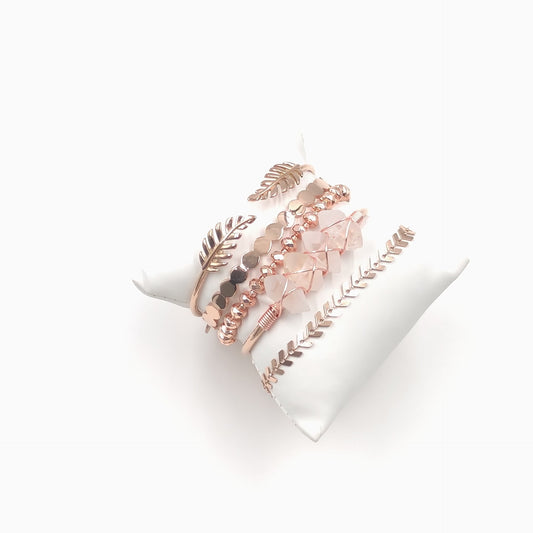 Rose Gold Sugar Rush Bracelet Stack