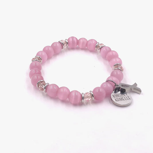 Awareness Collection - Silver Pink Bracelet (Ambassador)
