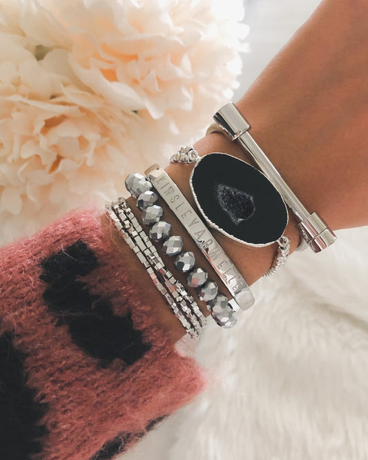 Silver Windchill Bracelet Stack