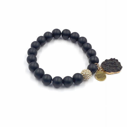 Stone Collection - Coal Drop Bracelet