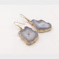 Agate Collection - Chiffon Drop Earrings (Wholesale)