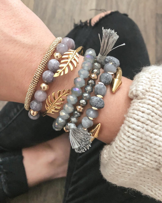 Cashmere Bracelet Stack