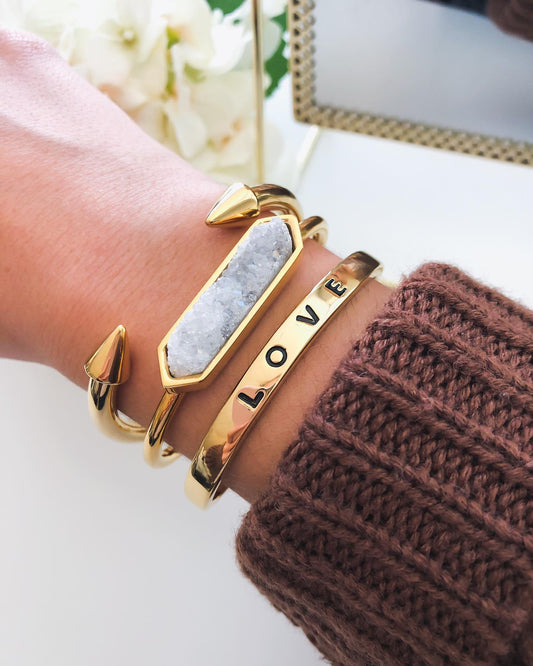 Gilded Bracelet Stack