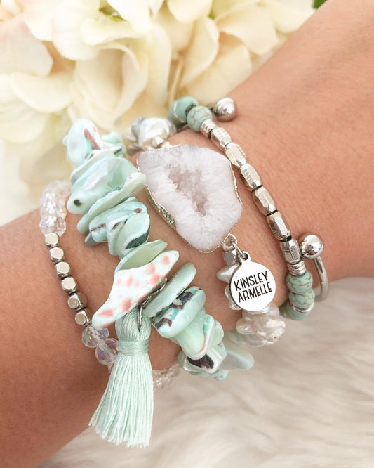 Silver Sydney Bracelet Stack