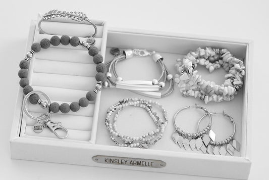 Silver Tinsley Jewelry Set