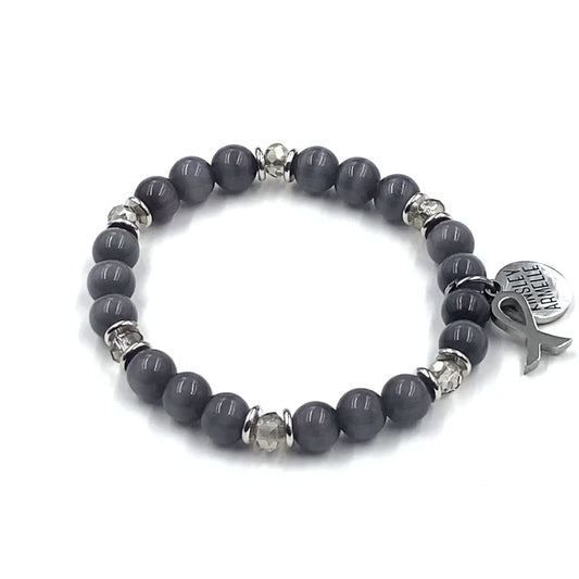 Awareness Collection - Silver Gray Bracelet (Wholesale)