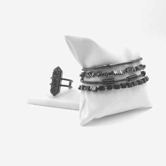 Black Genesis Jewelry Set