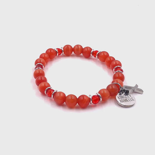 Awareness Collection - Silver Red Bracelet (Ambassador)