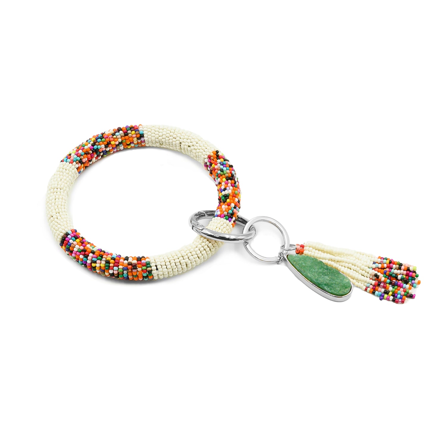 Accessory Collection - Silver Sofia Keychain