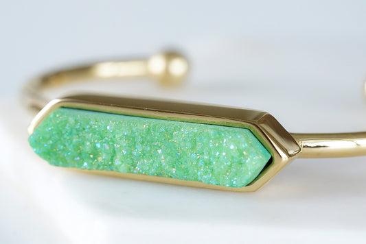 Bangle Collection - Jade Quartz Bracelet