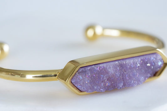 Bangle Collection - Royal Quartz Bracelet