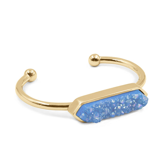 Bangle Collection - Denim Quartz Bracelet