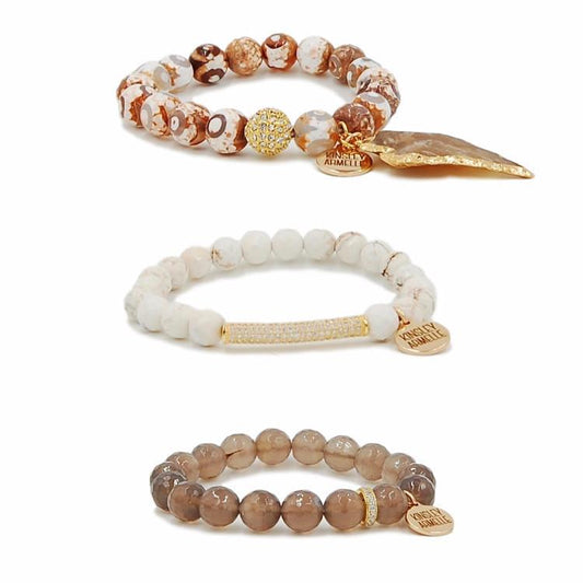 Barnwood Bracelet Stack - Kinsley Armelle