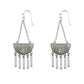 Bianca Collection - Silver Haze Earrings