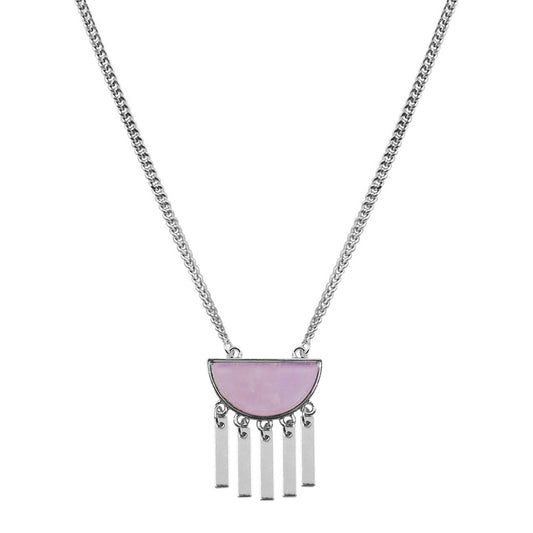 Bianca Collection - Silver Lilac Necklace (Limited Edition)