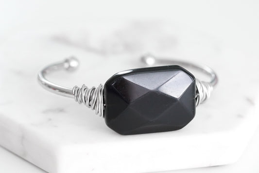 Cadence Collection - Silver Raven Bracelet