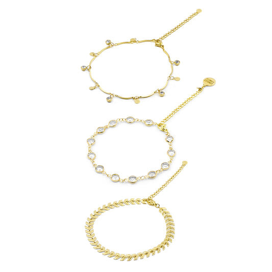 Goddess Collection - Camilla Anklet Set