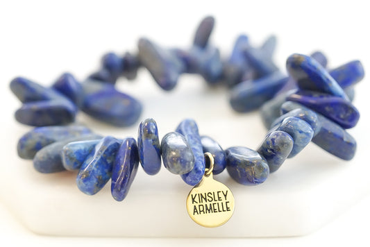 Chip Collection - Cobalt Bracelet