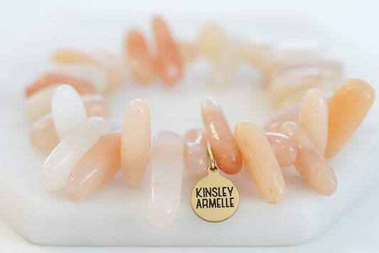 Chip Collection - Peach Fuzz Bracelet