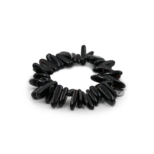 Chip Collection - Silver Coal Party Bracelet