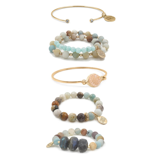 Citrine Bracelet Stack