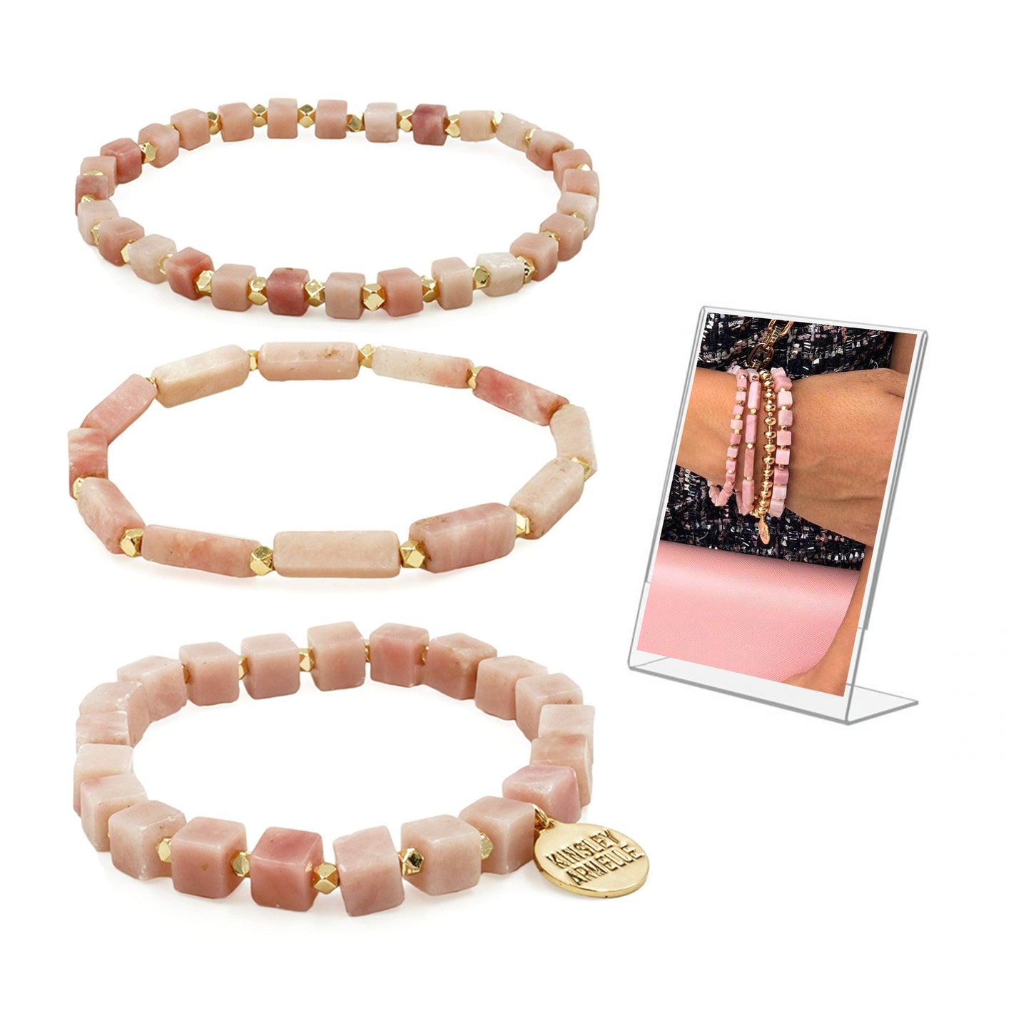 Cluster Collection - Bubble Gum Bracelet (Wholesale)