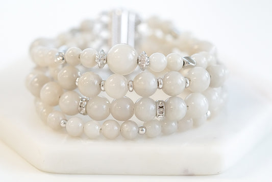 Clutch Collection - Silver Flurry Bracelet