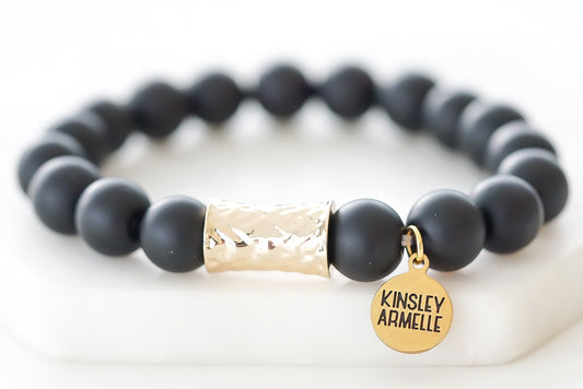 Cyprus Collection - Coal Bracelet