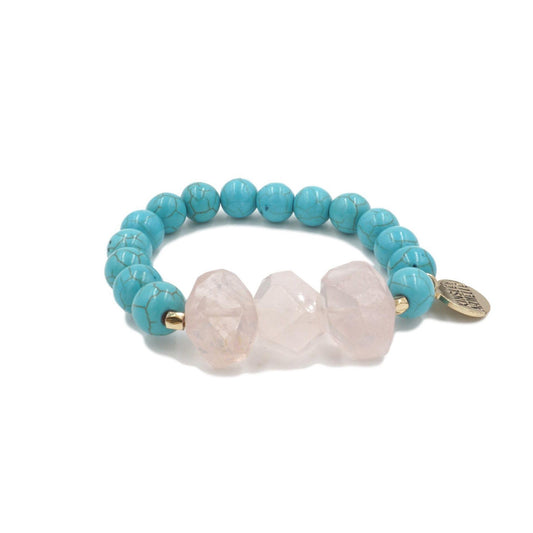 Mineral Collection - Aqua Marine Bracelet - Kinsley Armelle