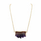 Quartz Collection - Eggplant Necklace - Kinsley Armelle