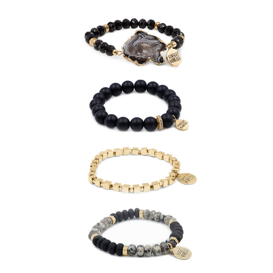 Dahlia Bracelet Stack