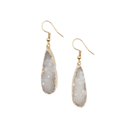 Druzy Collection - Ice Drop Earrings