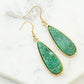 Druzy Collection - Jade Quartz Drop Earrings