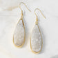 Druzy Collection - Quartz Drop Earrings