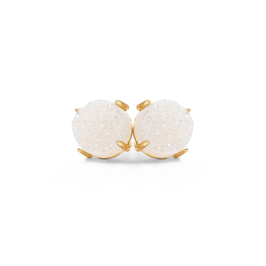 Eden Collection - Pearl Quartz Stud Earrings