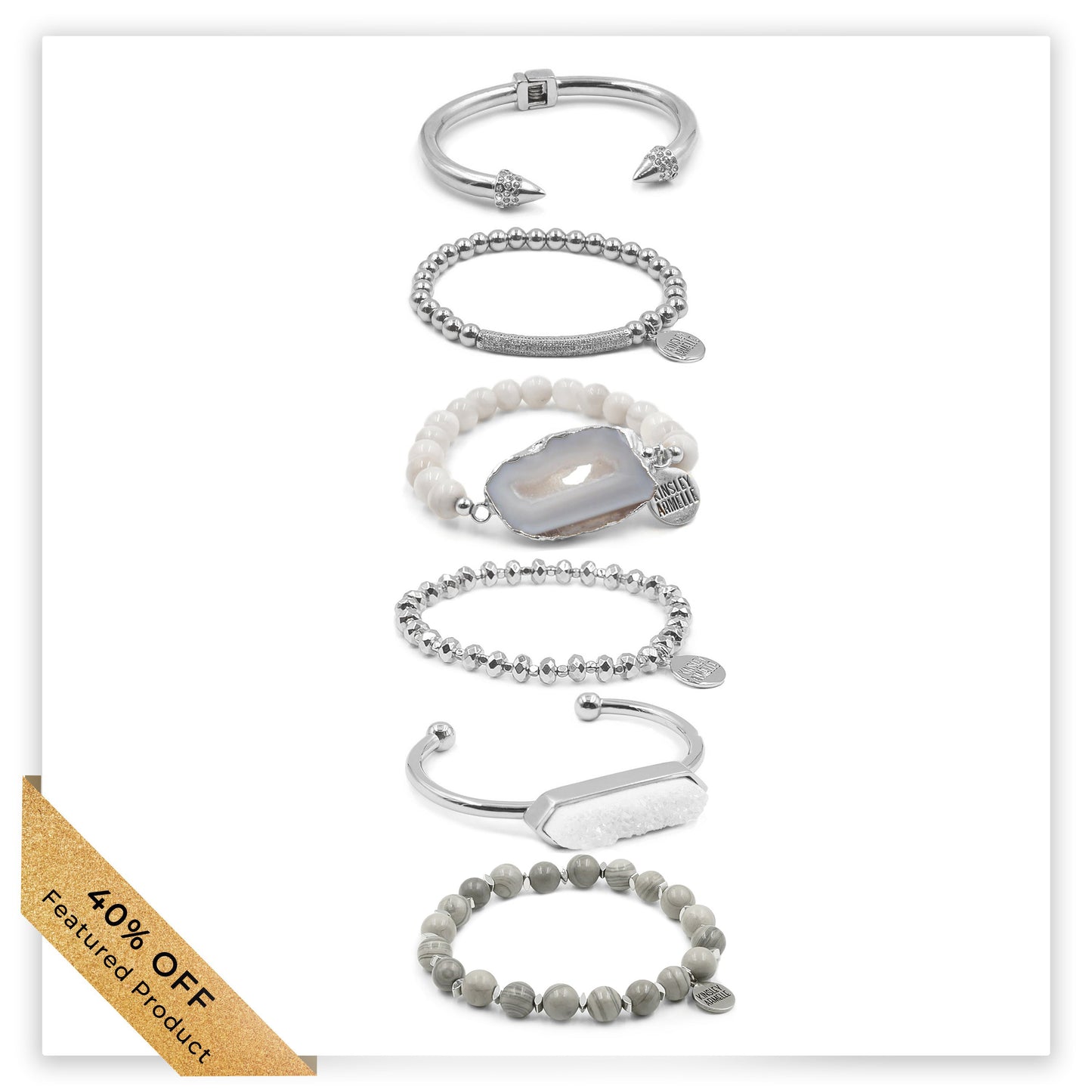 Silver Chance Bracelet Stack (Featured Product)
