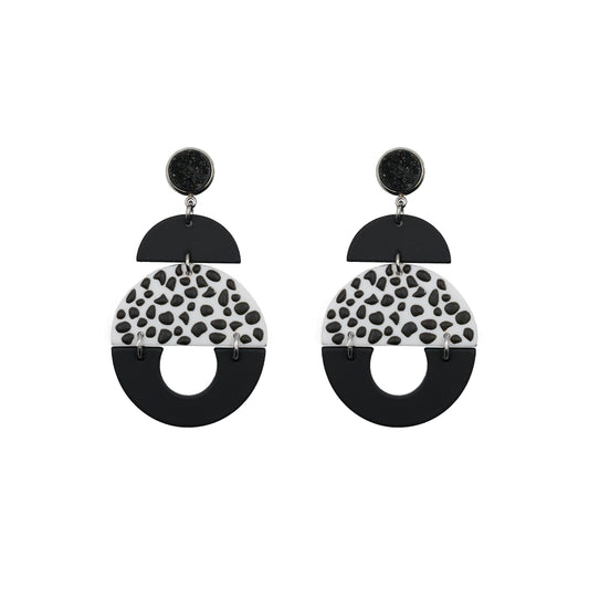 Fiji Collection - Silver Purdy Earrings
