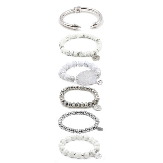 Gleam Bracelet Stack