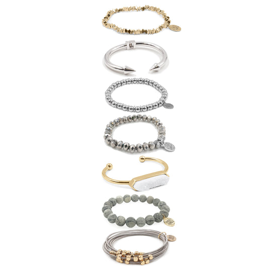 Glimmer Bracelet Stack