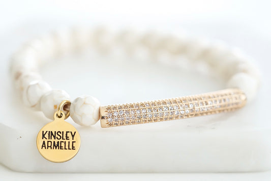 Glitz Collection - Khaki Bracelet